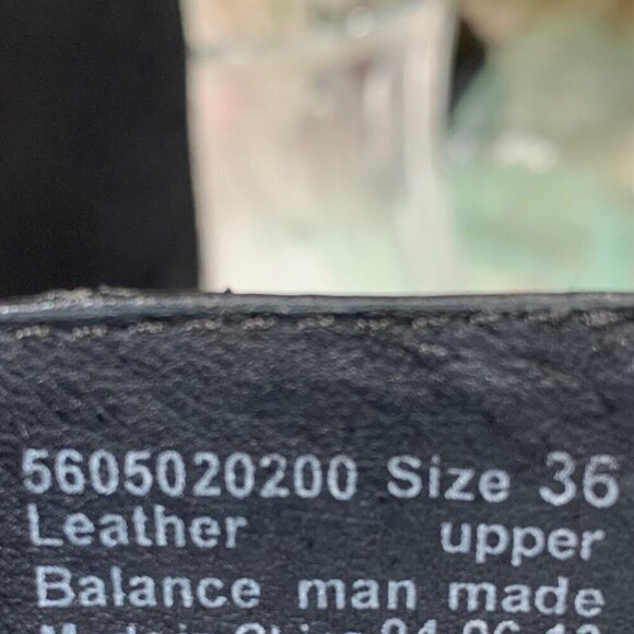 Dansko Tall 50/50 Leather Pull on Boot Black Size 6 - Picture 9 of 13